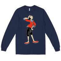 Navy olive oyl art Long Sleeve Tee - tuanDangUi