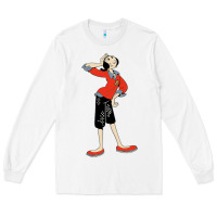 White olive oyl art Long Sleeve Tee - tuanDangUi