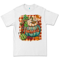 White Blessed Premium Tee - BundleAndBundleShop