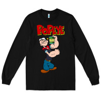 Black popeye Long Sleeve Tee - tuanDangUi