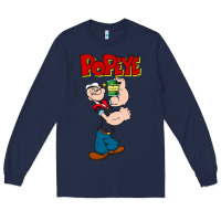 Navy popeye Long Sleeve Tee - tuanDangUi