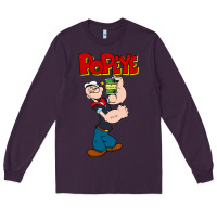 Plum popeye Long Sleeve Tee - tuanDangUi