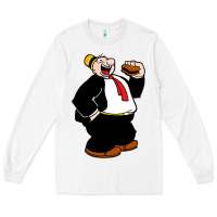 White wimpi character popeye Long Sleeve Tee - tuanDangUi