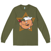 Army Green popeye 2 Long Sleeve Tee - tuanDangUi