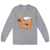Heather Grey popeye 2 Long Sleeve Tee - tuanDangUi