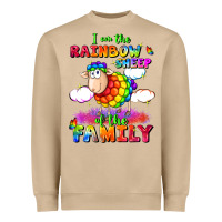 Mushroom I am the rainbow sheep of the family Heavyweight Sweatshirt - FaDigitalArtStudio