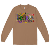 Toasted Coconut school bus driver mardi gras Long Sleeve Tee - CowGirlArtShop