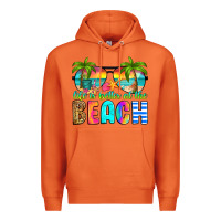 Carrot life is better at the beach Premium Hoodie - RanaPortraitStore
