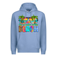 Colony Blue life is better at the beach Premium Hoodie - RanaPortraitStore