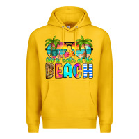 Lemon life is better at the beach Premium Hoodie - RanaPortraitStore
