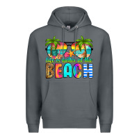 Rock life is better at the beach Premium Hoodie - RanaPortraitStore