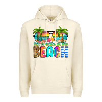 Sandshell life is better at the beach Premium Hoodie - RanaPortraitStore