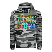 Slate Camo life is better at the beach Premium Hoodie - RanaPortraitStore