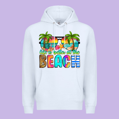 Life Is Better At The Beach Premium Hoodie Designed By Ranaportraitstore
