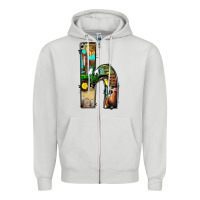 Dove Grey farm life alphabet lowercase letters h Zipper Hoodie - BundleAndBundleShop