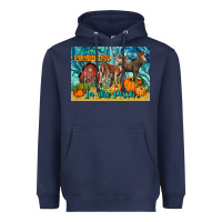 Navy Cutest Pumpkins In The Patch Heavyweight Hoodie - LillyAllenDesigns
