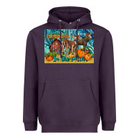 Plum Cutest Pumpkins In The Patch Heavyweight Hoodie - LillyAllenDesigns