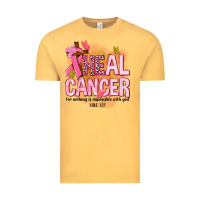 Vintage Mustard heal cancer for nothing is impossible with god Vintage Tee - NancyCooperArtShop