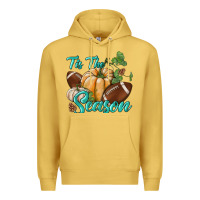 Antique Gold tis the season Premium Hoodie - BundleAndBundleShop