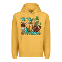 Mustard tis the season Premium Hoodie - BundleAndBundleShop