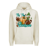 Oatmeal Heather tis the season Premium Hoodie - BundleAndBundleShop