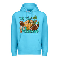 Ocean Blue tis the season Premium Hoodie - BundleAndBundleShop