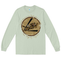 Matcha flying tigers squadron wwii leather patch design Long Sleeve Tee - tuanDangUi