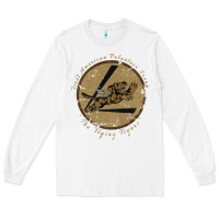 White flying tigers squadron wwii leather patch design Long Sleeve Tee - tuanDangUi