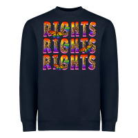 Navy rights rights rights pride Heavyweight Sweatshirt - FaDigitalArtStudio