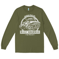 Army Green m4a1 sherman tank Long Sleeve Tee - tuanDangUi
