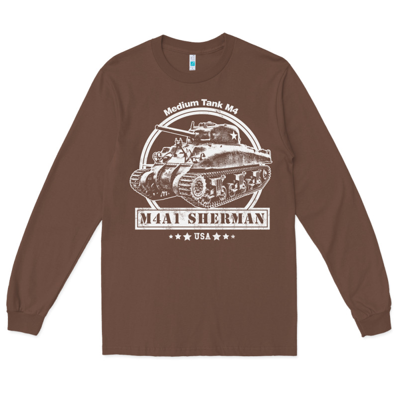 M4a1 Sherman Tank Long Sleeve Tee by tuanDangUi | Teevron