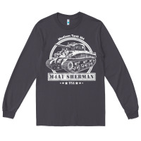 Smoke m4a1 sherman tank Long Sleeve Tee - tuanDangUi