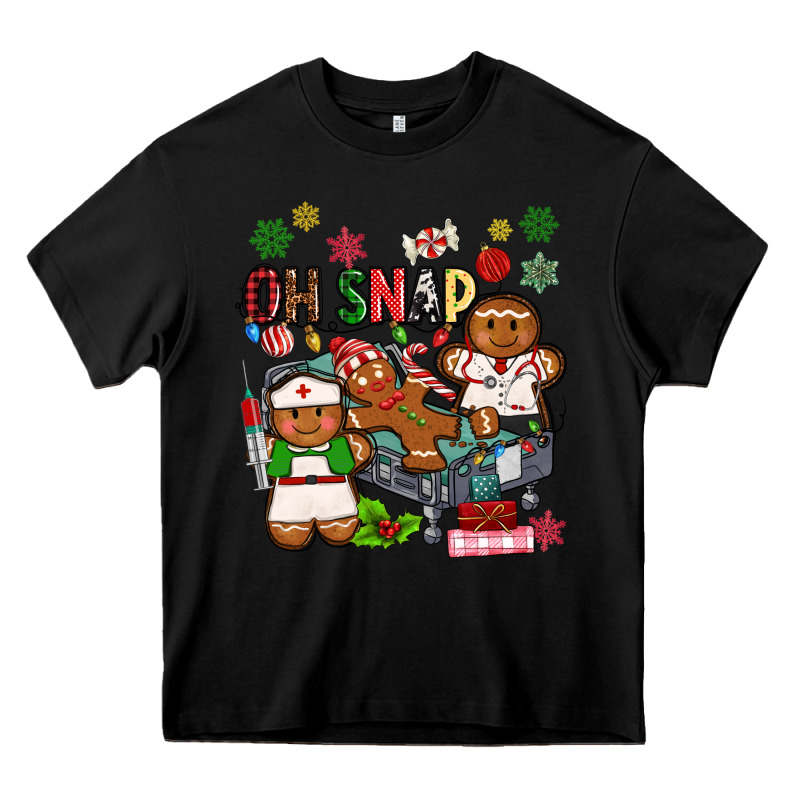 Oh Snap Christmas Heavy Core Tee by MaliasSmallBusiness | Teevron