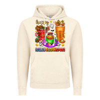 Vintage Artic Happy Hallothanksmas coffee cups Vintage Hoodie - texasbilliewilder