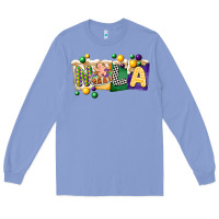 Colony Blue nola cake mardi gras Long Sleeve Tee - CowGirlArtShop