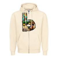 Sandshell farm life alphabet lowercase letters b Zipper Hoodie - BundleAndBundleShop
