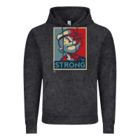 Vintage Black 1 popeye strong brand a transparent Vintage Hoodie - tuanDangUi