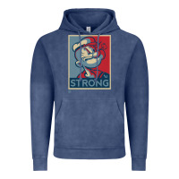 Vintage Denim 1 popeye strong brand a transparent Vintage Hoodie - tuanDangUi