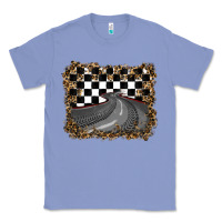 Colony Blue leopard racing  background Classic Tee - RanaPortraitStore