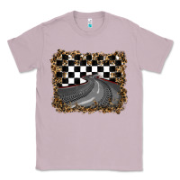 Lilac leopard racing  background Classic Tee - RanaPortraitStore