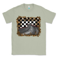 Matcha leopard racing  background Classic Tee - RanaPortraitStore