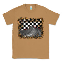 Toasted Coconut leopard racing  background Classic Tee - RanaPortraitStore