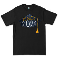 Black senior 2024 graduation Premium Tee - RanaPortraitStore