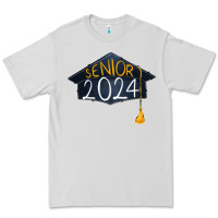 Dove Grey senior 2024 graduation Premium Tee - RanaPortraitStore