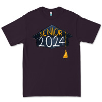 Plum senior 2024 graduation Premium Tee - RanaPortraitStore