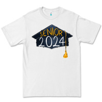 White senior 2024 graduation Premium Tee - RanaPortraitStore