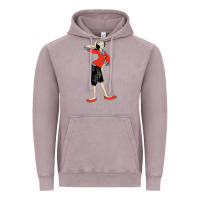 Vintage Zinc olive oyl art Vintage Hoodie - tuanDangUi