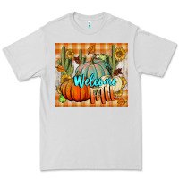 Dove Grey welcome fall tumbler Premium Tee - BundleAndBundleShop