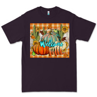Plum welcome fall tumbler Premium Tee - BundleAndBundleShop
