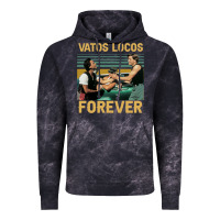 Cloud Black vatos locos forever Vintage Hoodie - tuanDangUi